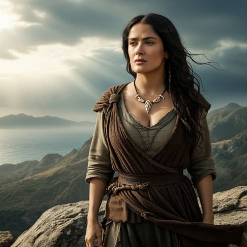 Salma Hayek Inspired by Movie Noah