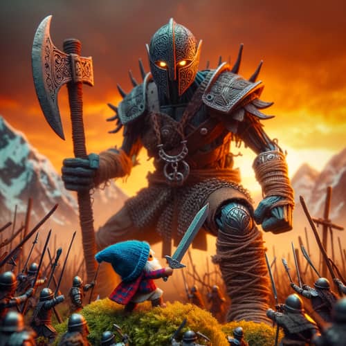 Final Battle of Tiny Giant Slayer