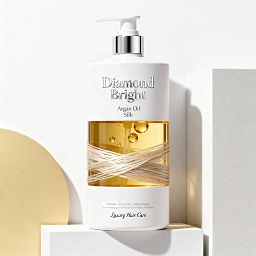 Diamond Bright Shampoo & Conditioner Packaging Diamond Bright Shampoo & Conditioner Packaging