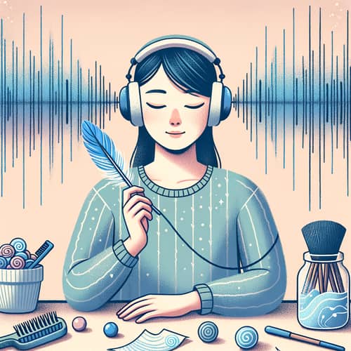 ASMR Explained: Serene Room with Asian Person, Headphones & Sounds
