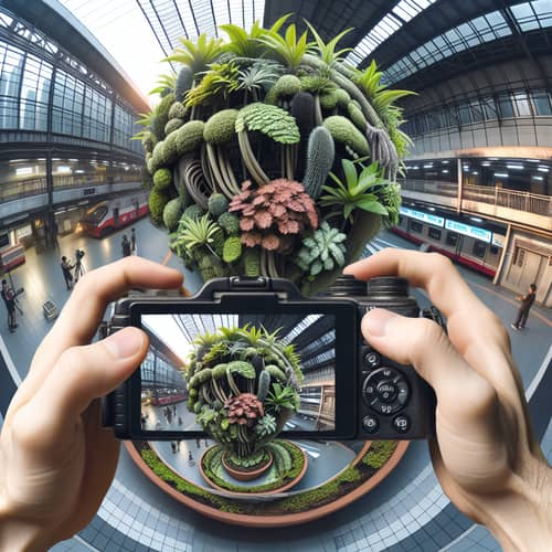 Panoramic Plant Photography - Capturing Nature's Beauty
