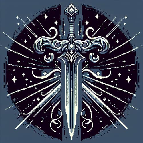 Pixelated Sword: A Strong and Valorous Weapon Design