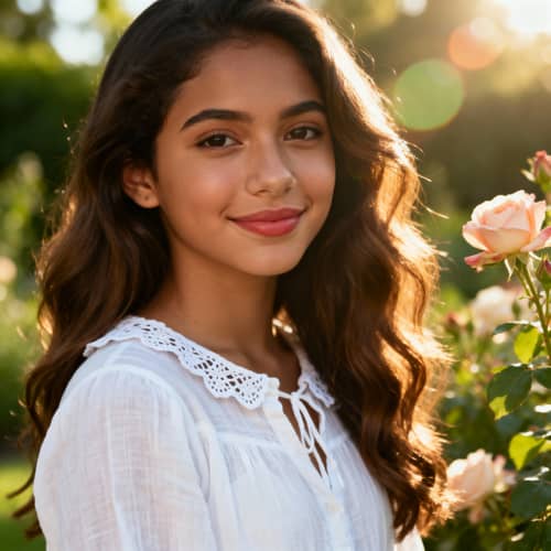 Beautiful 18-Year-Old Latina Model