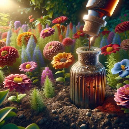Organic Liquid Fertilizer for Vibrant Flowers