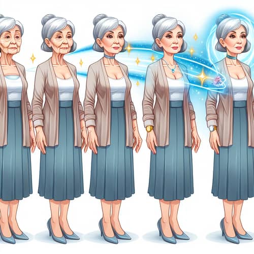 Transformation Journey: From Granny to Youthful Beauty