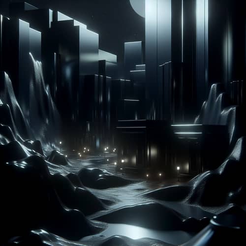 Dark and Mysterious Nocturnal Scene - Untold Stories and Uncharted Territories