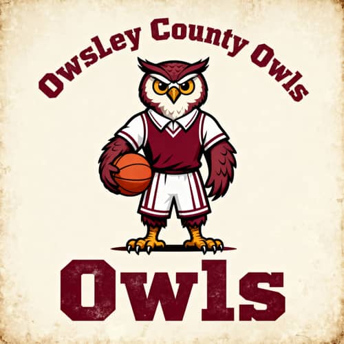Owsley County Owls Vintage Basketball Uniforms Owsley County Owls Vintage Basketball Uniforms