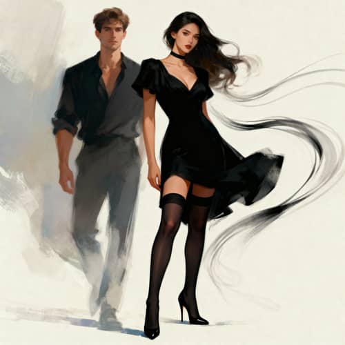 Transformation: Man to Woman in Style Transformation: Man to Woman in Style