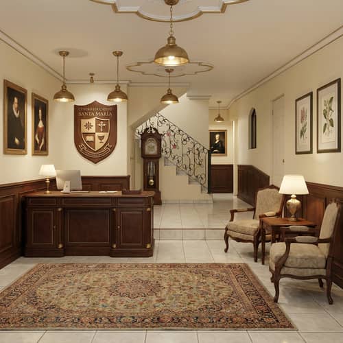 Classic Reception Design for Educational Centers Classic Reception Design for Educational Centers