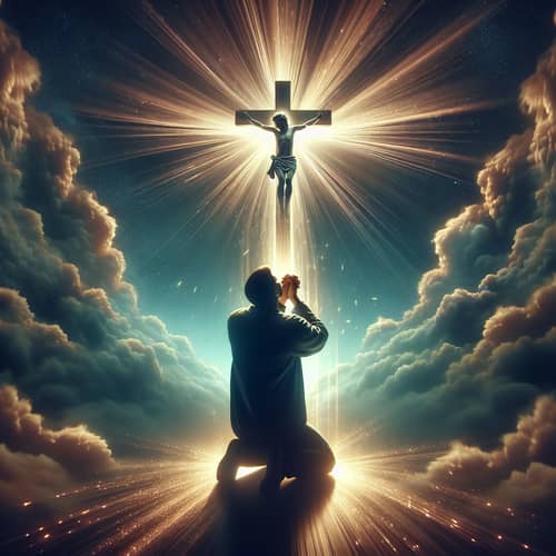 Power of Faith: Miraculous Prayer Answered - Symbolizing Hope & Relief