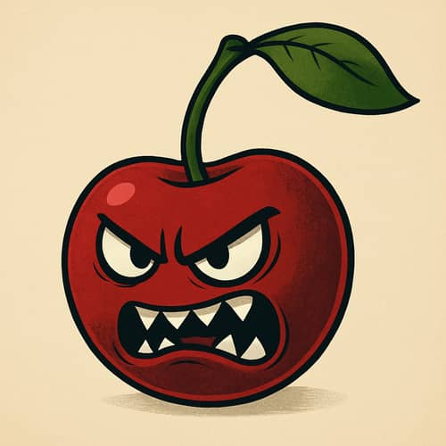 Evil-Faced Cherry: A Sinister Delight