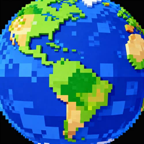 Pixel Art Block Tierra - Unique Designs Pixel Art Block Tierra - Unique Designs