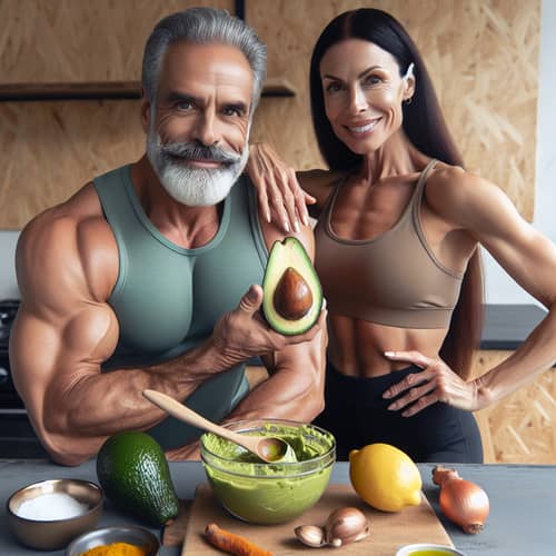 Healthy Avocado Recipe with Lemon and Turmeric