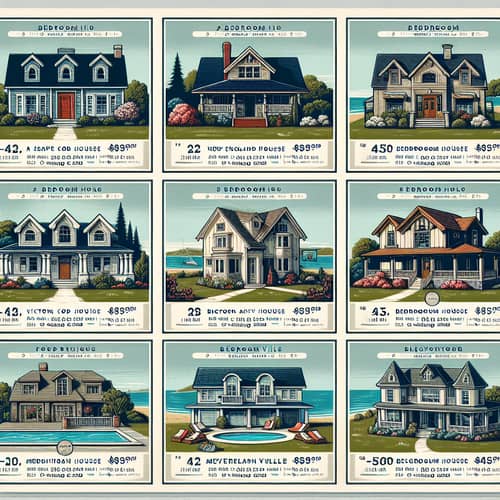 Explore Diverse Property Listings | Houses in Cape Cod, Victorian, Ranch, Tudor Styles & More
