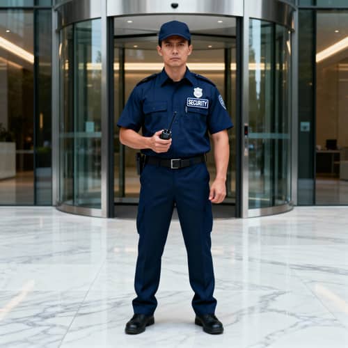 Professional Security Guard Image Creation