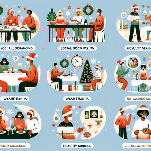 Christmas Precautions: Social Distancing, Clean Spaces & Virtual Gatherings