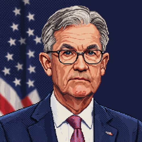 Jerome Powell Pixel Art Collection