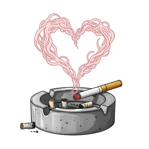 Streetwear T-Shirt Design with Gold Cigarette