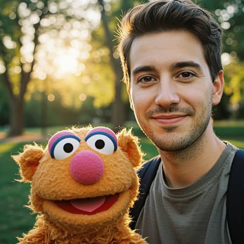 Me and a Muppet: Fun Characters Together