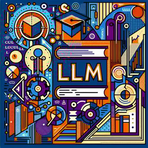RAG Style Master of Laws (LLM) Illustration