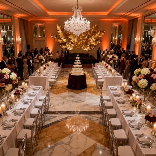Elegant Banquet Interior Design Ideas