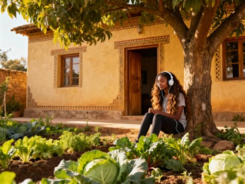 Beautiful Ethiopian Traditional Home and Garden Beautiful Ethiopian Traditional Home and Garden