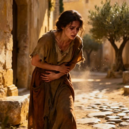 Bible Story: Woman with Issue of Blood Images Bible Story: Woman with Issue of Blood Images