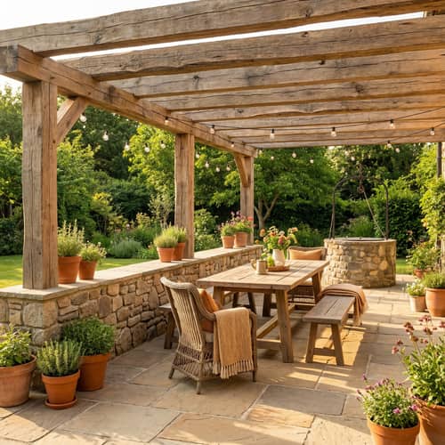 Rustic Style House Exterior Transformation Rustic Style House Exterior Transformation