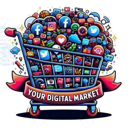 Digital Services Marketing Logo | Your Digital Market