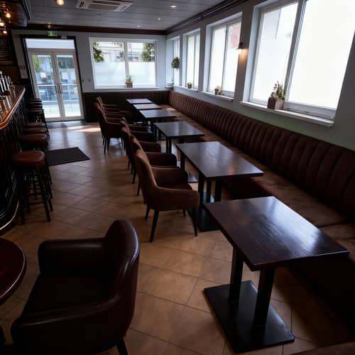 Dark Furniture Ideas for Pub Spaces
