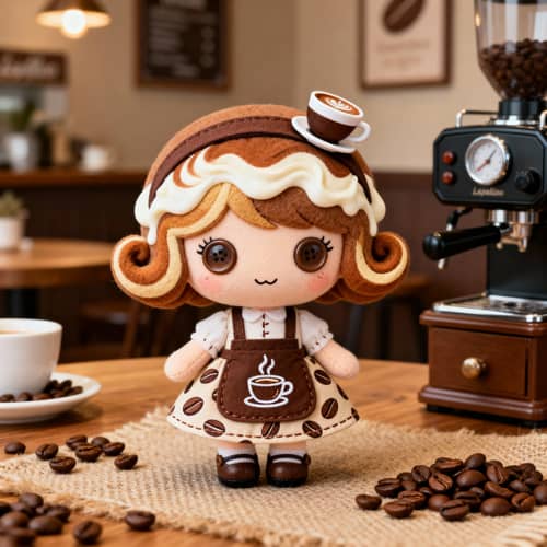 Coffee Themed Lalaloopsy Doll - Unique Collectible Coffee Themed Lalaloopsy Doll - Unique Collectible