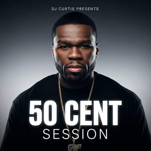 50 Cent Session DJ Cover Art by Dj Curtis