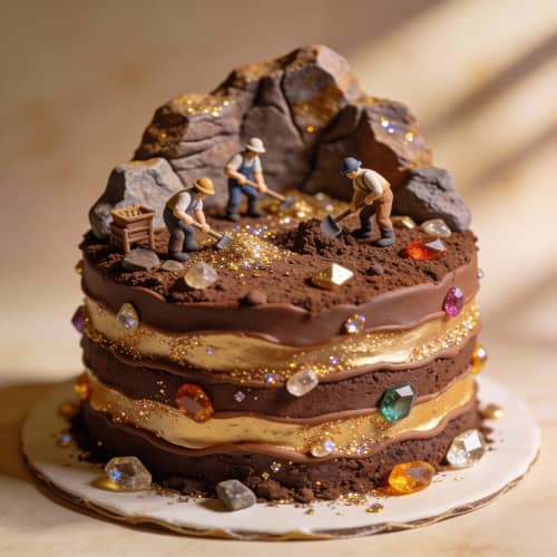 Artisanal Mining Cake: A Masterpiece of Edible Art
