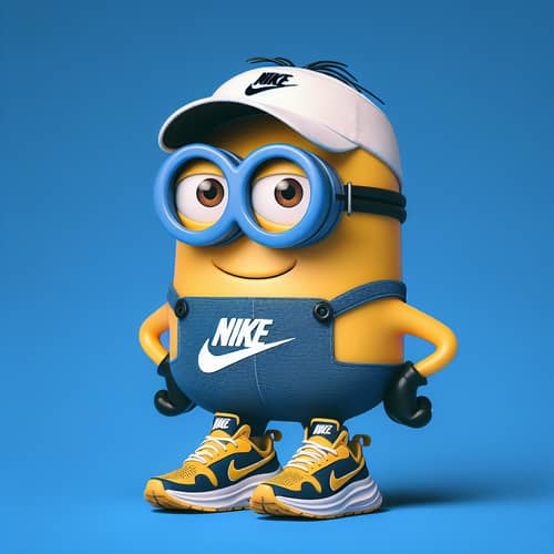 Minion in Nike Shoes - Fun Character Look