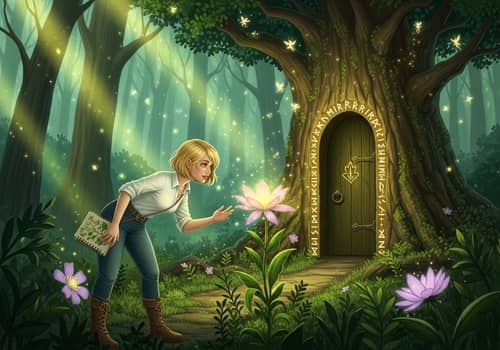 Magic in a Mystical Forest: A Dreamy Encounter