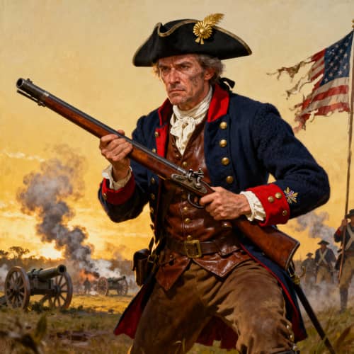 Revolutionary War Colonial Soldier