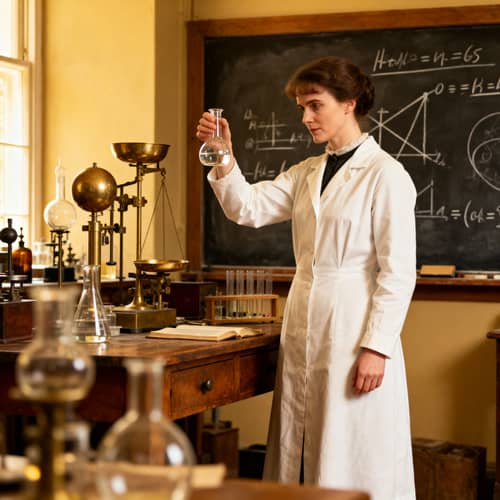 Marie Curie: Pioneer in Her Lab