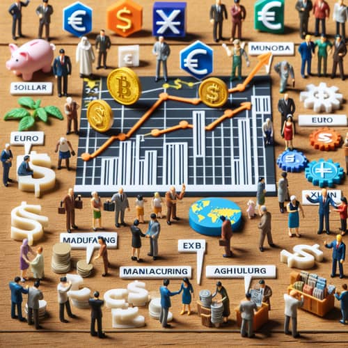 Understanding Economy: Growth, Currency Symbols, Industries