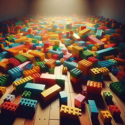 Colorful Building Blocks for Creative Play