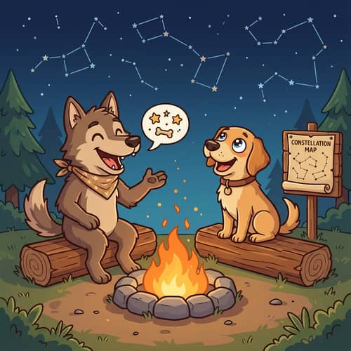 Cozy Fire Pit & Stars: Tales Under the Night Sky Cozy Fire Pit & Stars: Tales Under the Night Sky