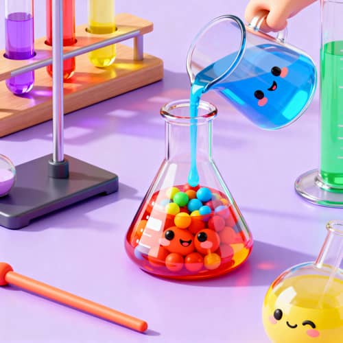 3D Solid-Liquid Extraction in Chemistry Lab