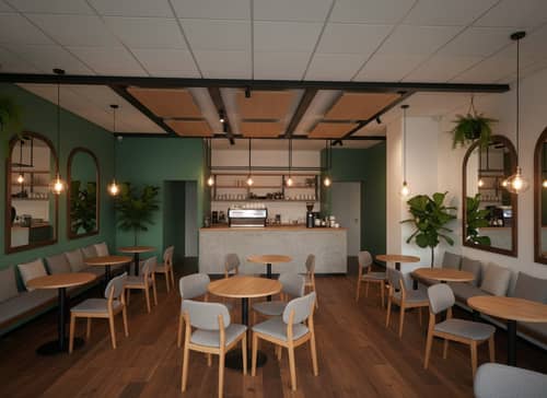Transforming a Space into a Cozy Café Transforming a Space into a Cozy Café