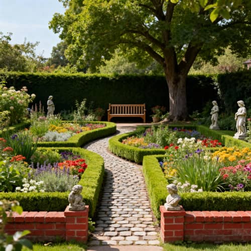 Beautiful 17m x 4m Garden Design Layout Beautiful 17m x 4m Garden Design Layout