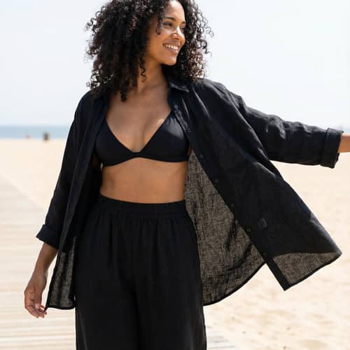 Stylish Black Bikini for Busty Women