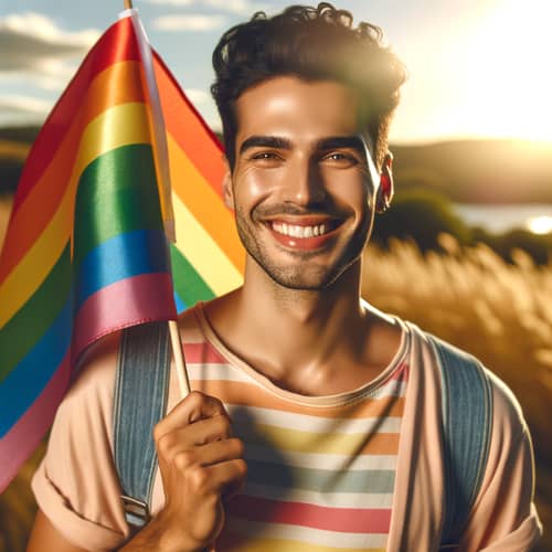 Cesar Proudly Celebrating His Authenticity