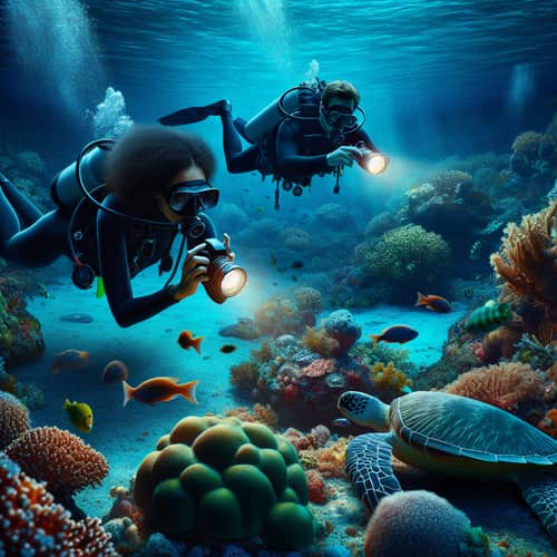 Underwater Diving Experience: Explore Marine Life with Divers