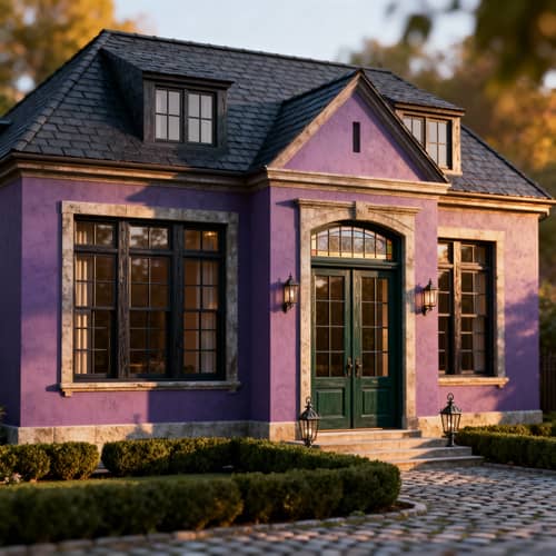Classic City Villa with Anthracite Windows