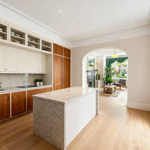 Modern Kitchen Design with Central Island