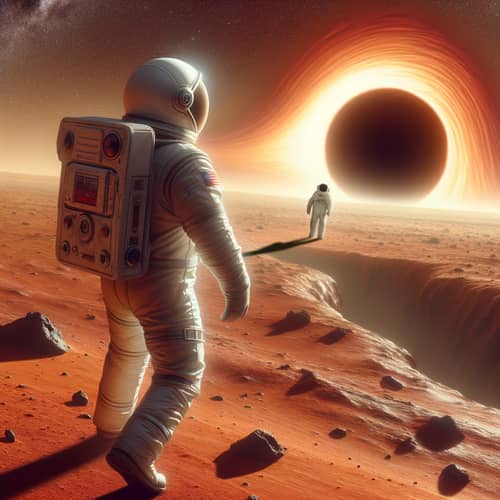 Exploring Mars: Asian Man's Curiosity and Hispanic Man's Dilemma