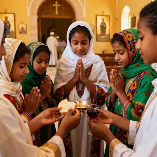 Ethiopian Orthodox Friends Exploring Their Faith Together Ethiopian Orthodox Friends Exploring Their Faith Together